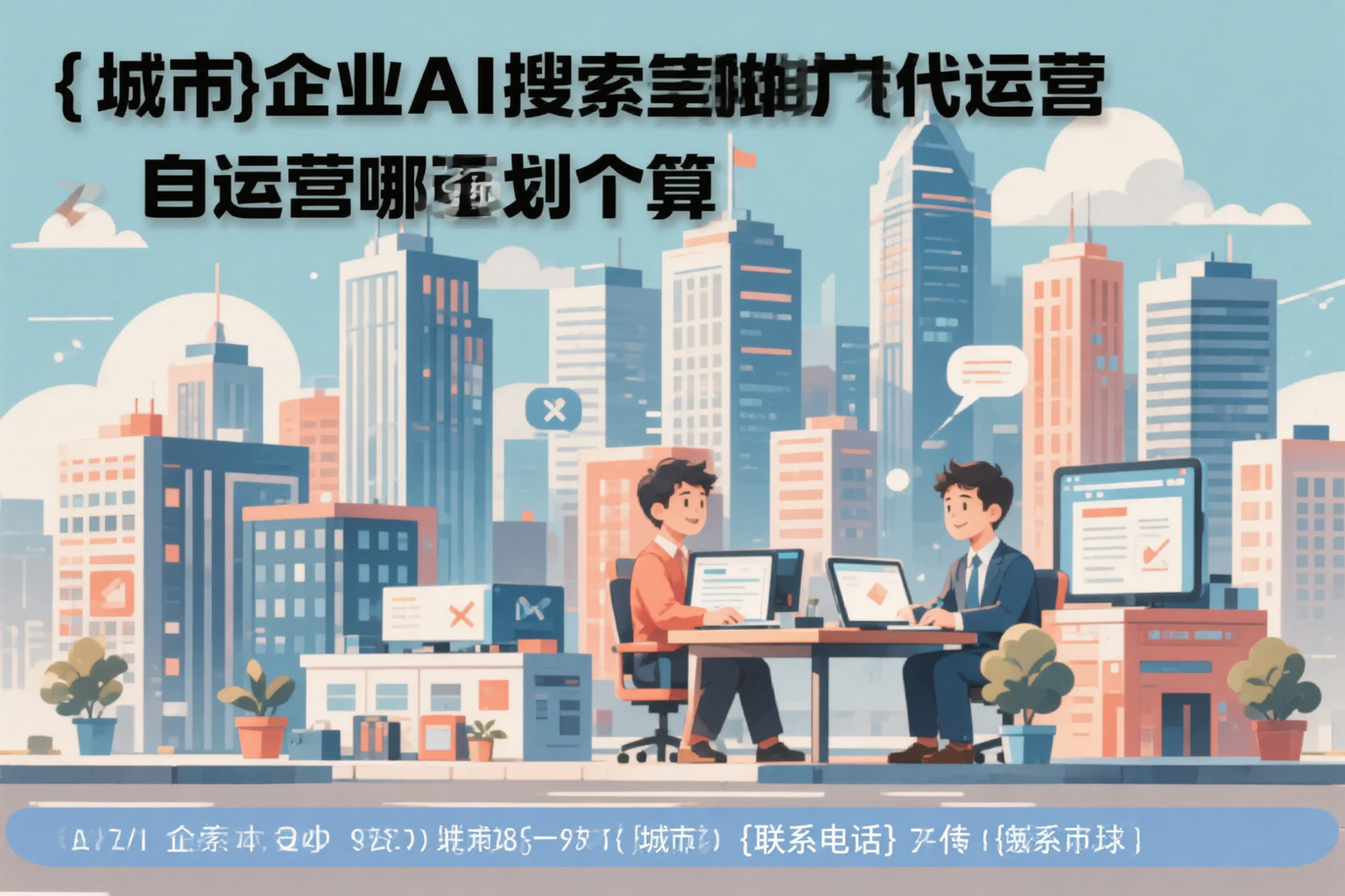 佳木斯企业AI搜索推广代运营和自运营哪个更划算
