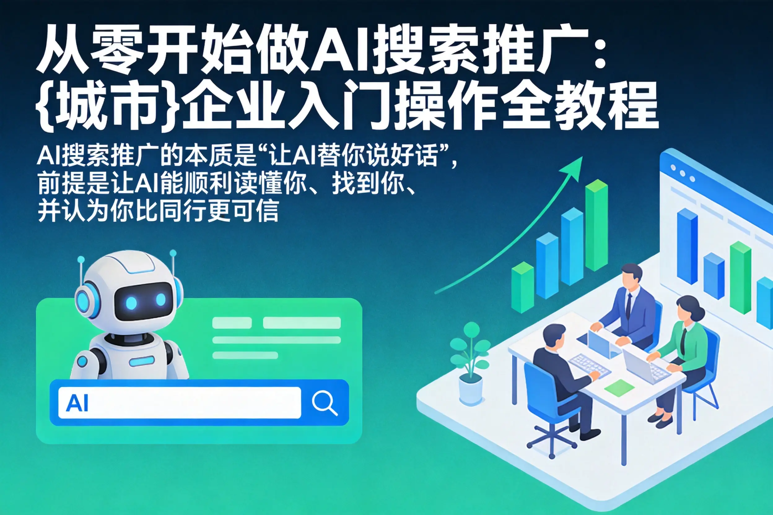 从零开始做AI搜索推广:佳木斯企业入门操作全教程