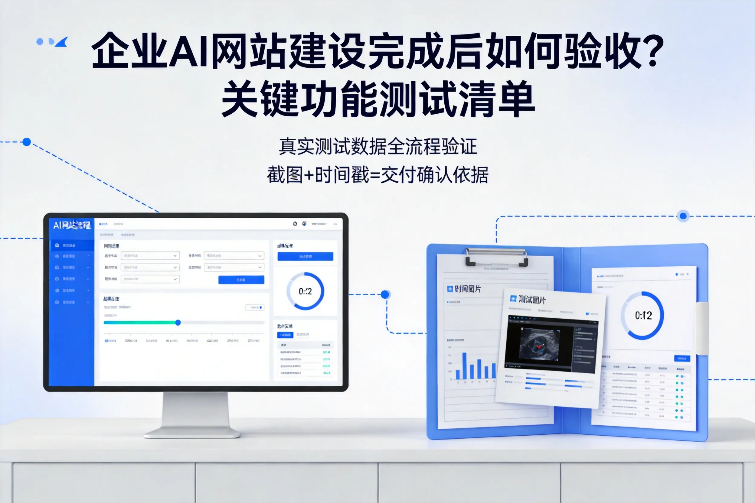 佳木斯企业AI网站建设完成后如何验收?关键功能测试清单