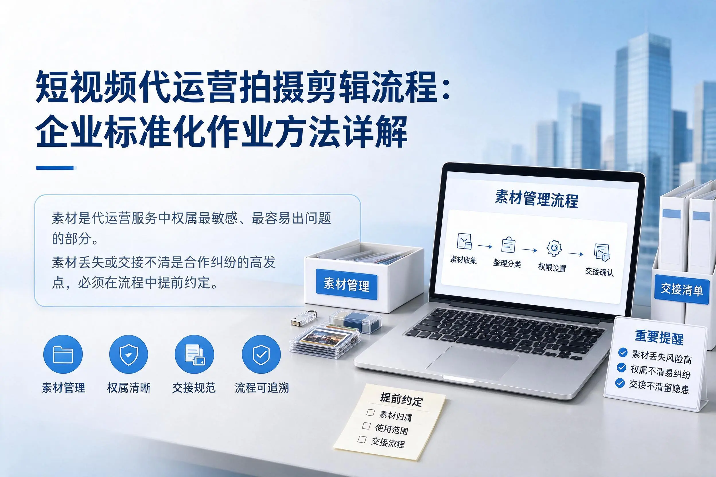 短视频代运营拍摄剪辑流程:佳木斯企业标准化作业方法详解